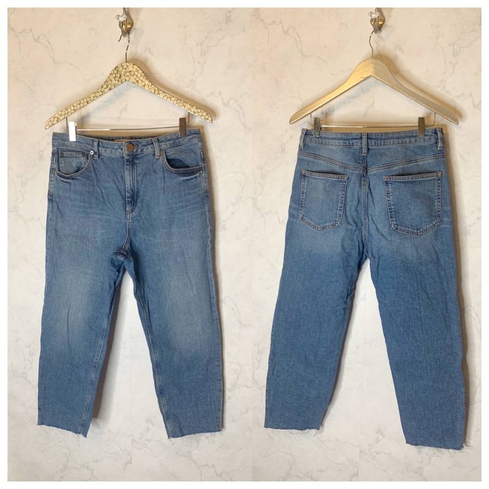 ASOS relaxed fit barrel leg jeans